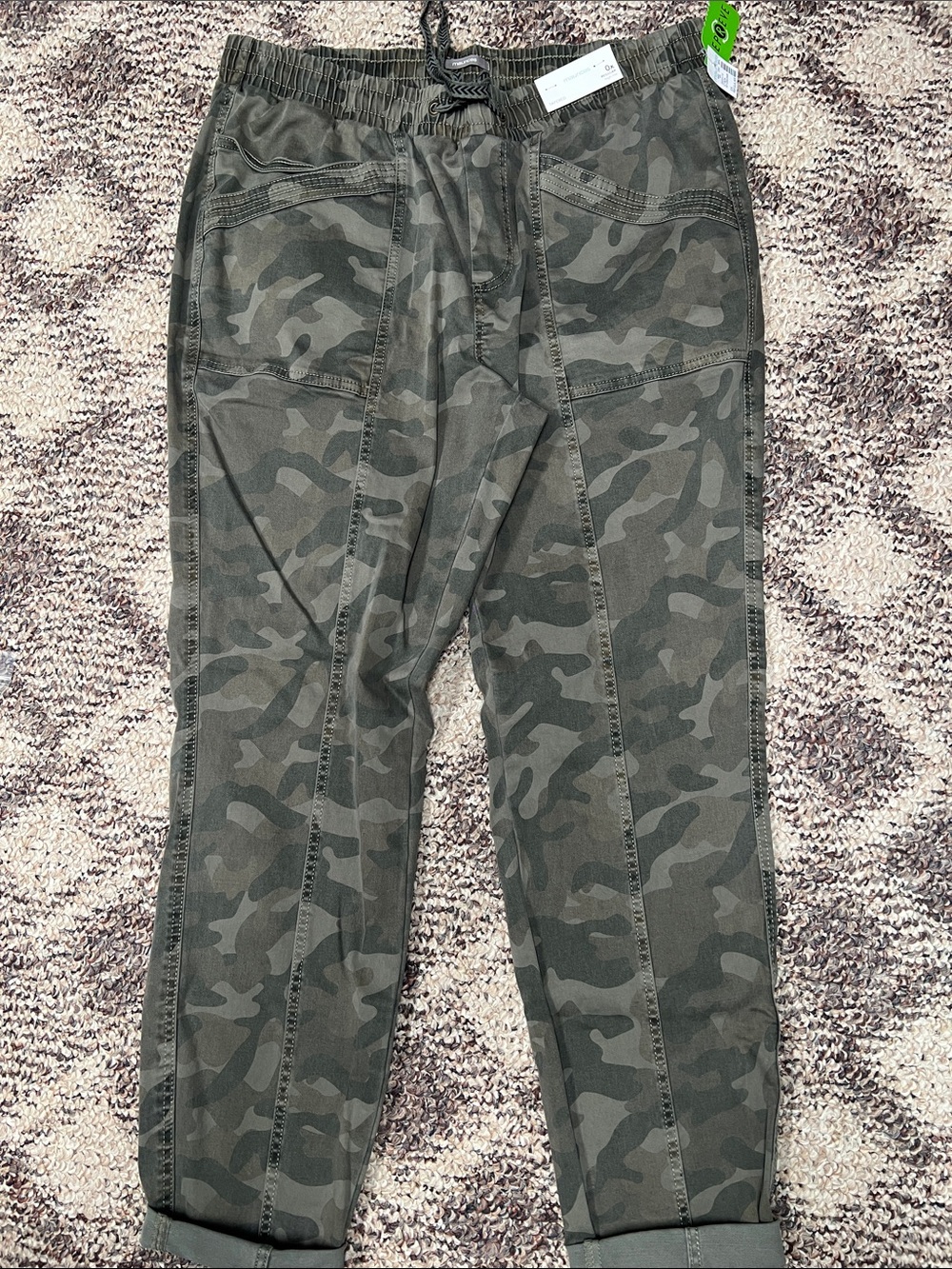 Maurices Camo Tapered Leg Pant